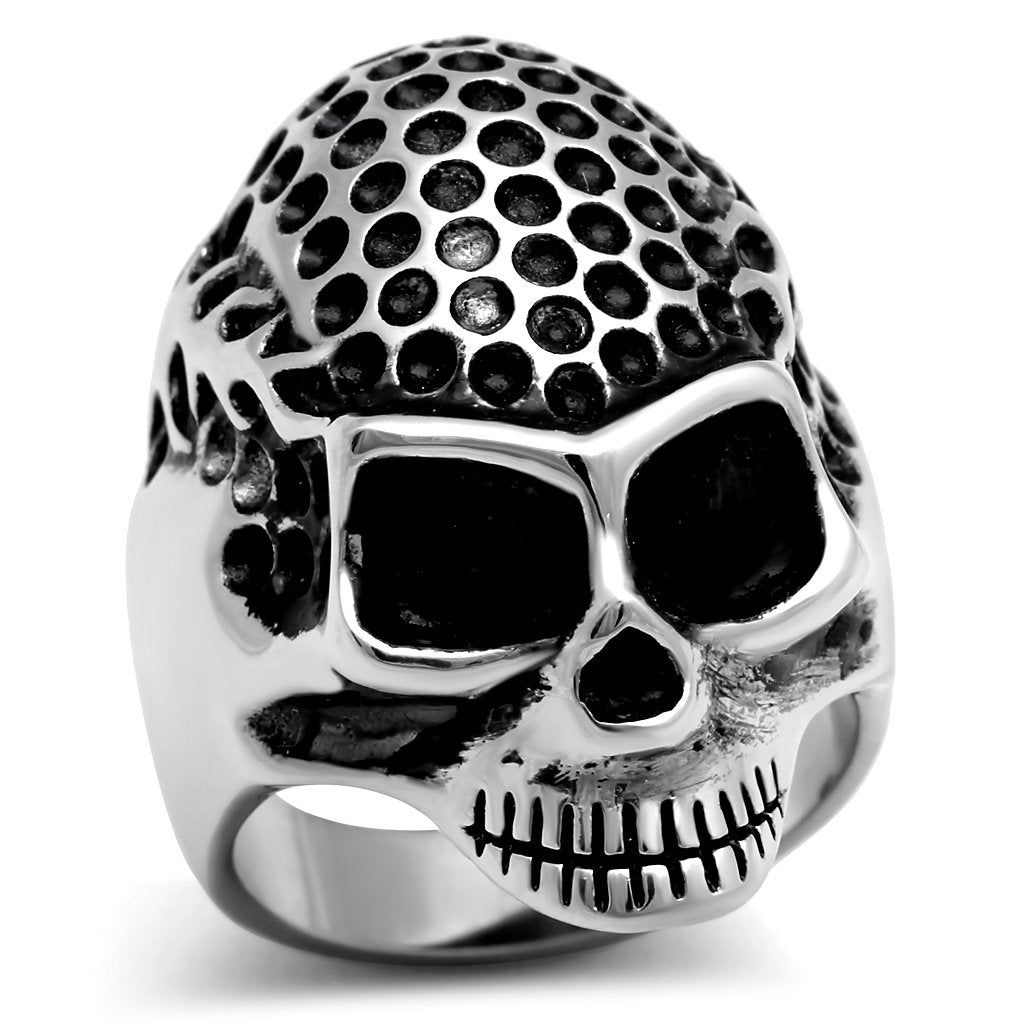 JCE306 High polished (no plating) Stainless Steel Ring with No Stone
